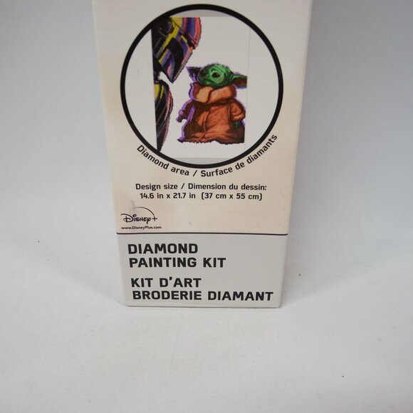 Disney Star Wars The Child/Grogu Mandalorian Diamond Painting Kit NIB - Picture 3 of 8